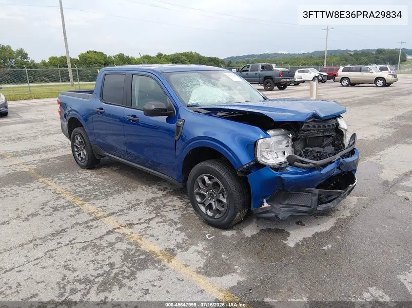 2023 Ford Maverick Xlt VIN: 3FTTW8E36PRA29834 Lot: 45647999