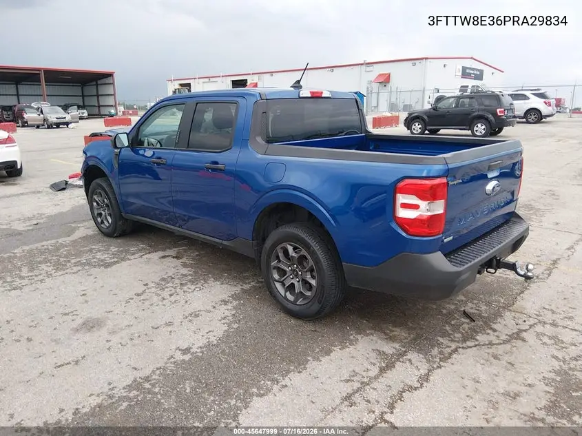 2023 Ford Maverick Xlt VIN: 3FTTW8E36PRA29834 Lot: 45647999