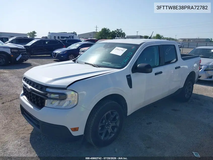 2023 Ford Maverick Xlt VIN: 3FTTW8E38PRA72782 Lot: 45662742