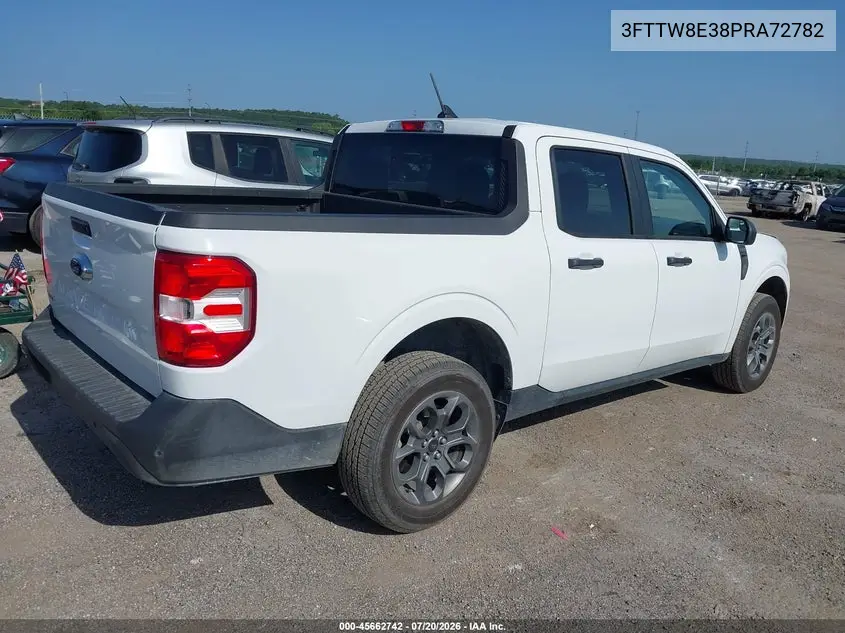 2023 Ford Maverick Xlt VIN: 3FTTW8E38PRA72782 Lot: 45662742