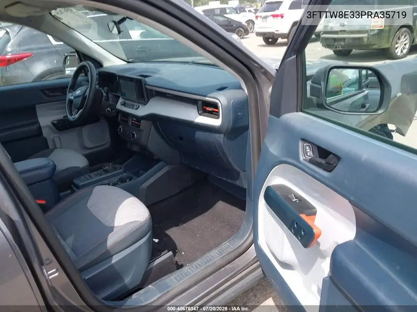 2023 Ford Maverick Xlt VIN: 3FTTW8E33PRA35719 Lot: 45676347
