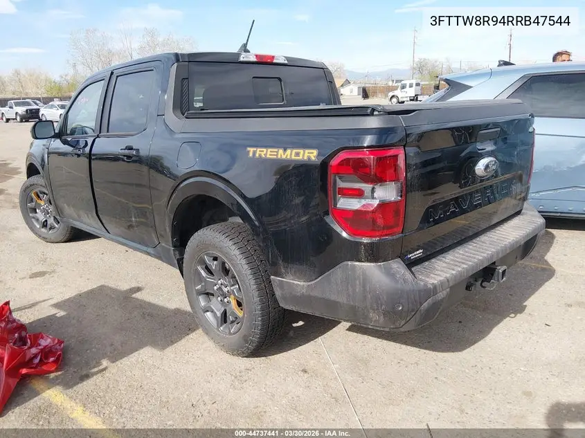 2024 Ford Maverick Lariat VIN: 3FTTW8R94RRB47544 Lot: 44737441