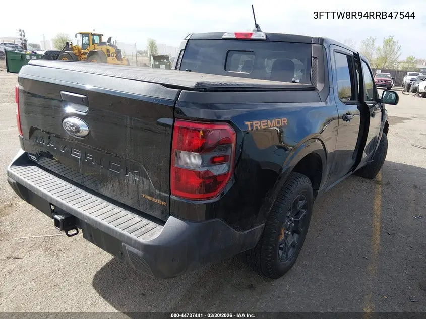 2024 Ford Maverick Lariat VIN: 3FTTW8R94RRB47544 Lot: 44737441