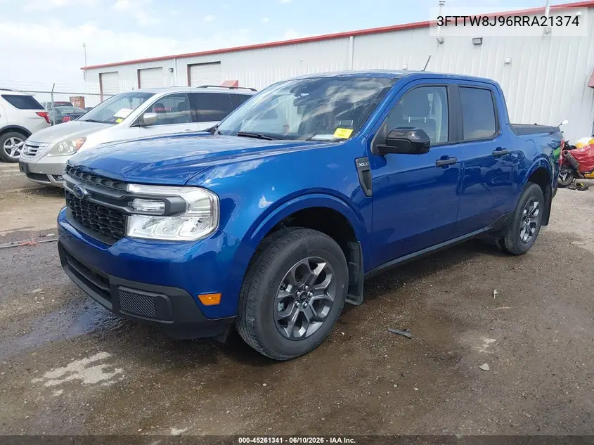 2024 Ford Maverick Xlt VIN: 3FTTW8J96RRA21374 Lot: 45261341