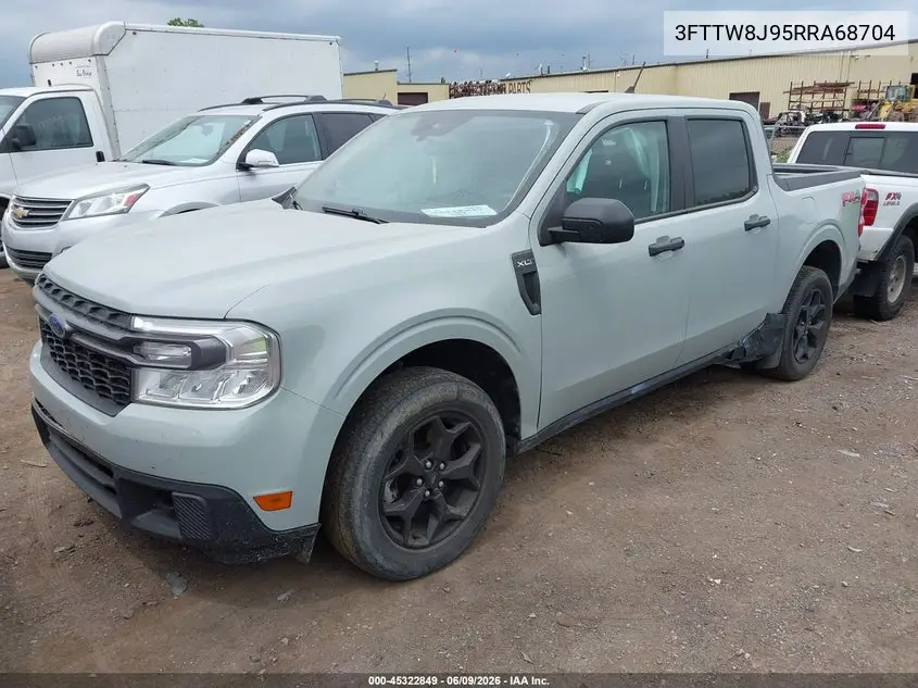 2024 Ford Maverick Xlt VIN: 3FTTW8J95RRA68704 Lot: 45322849