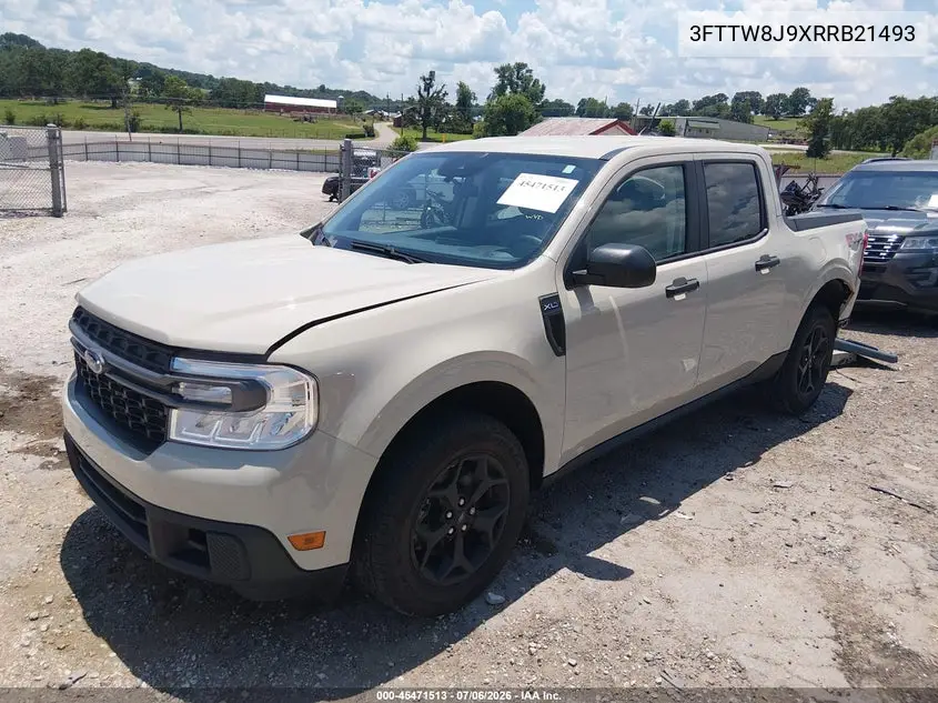 2024 Ford Maverick Xlt VIN: 3FTTW8J9XRRB21493 Lot: 45471513