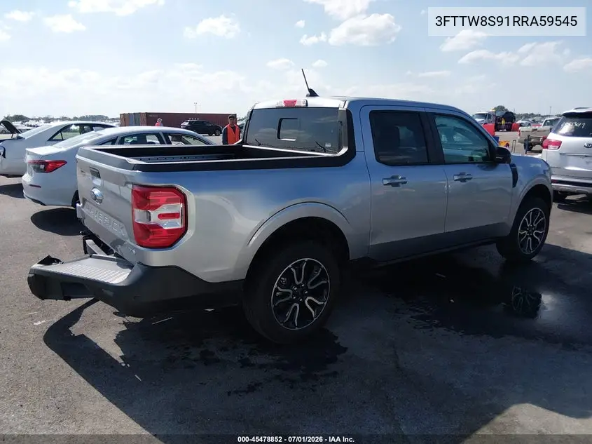 2024 Ford Maverick Lariat VIN: 3FTTW8S91RRA59545 Lot: 45478852