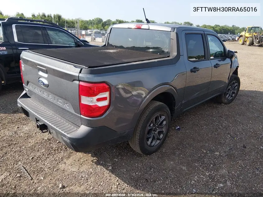 2024 Ford Maverick Xlt VIN: 3FTTW8H30RRA65016 Lot: 45514050