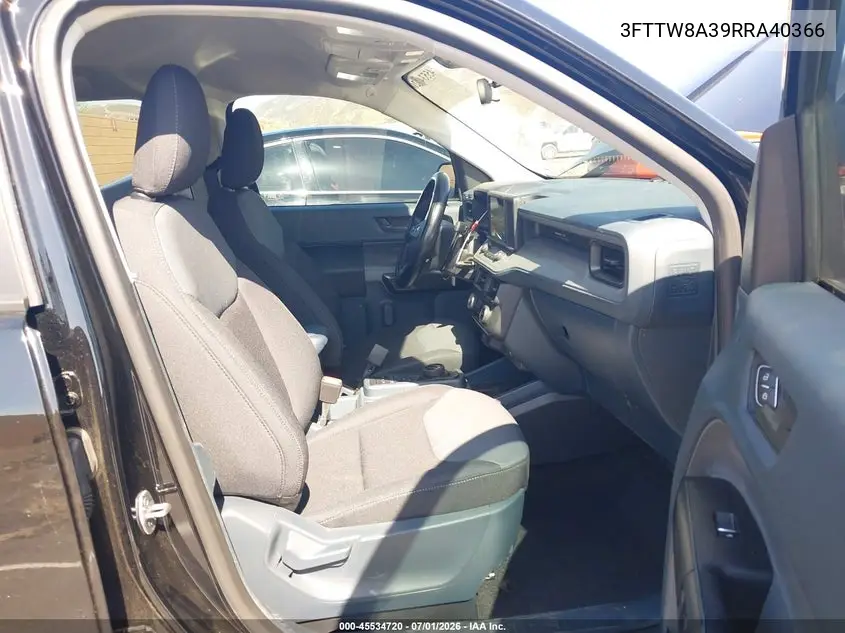2024 Ford Maverick Xl VIN: 3FTTW8A39RRA40366 Lot: 45534720