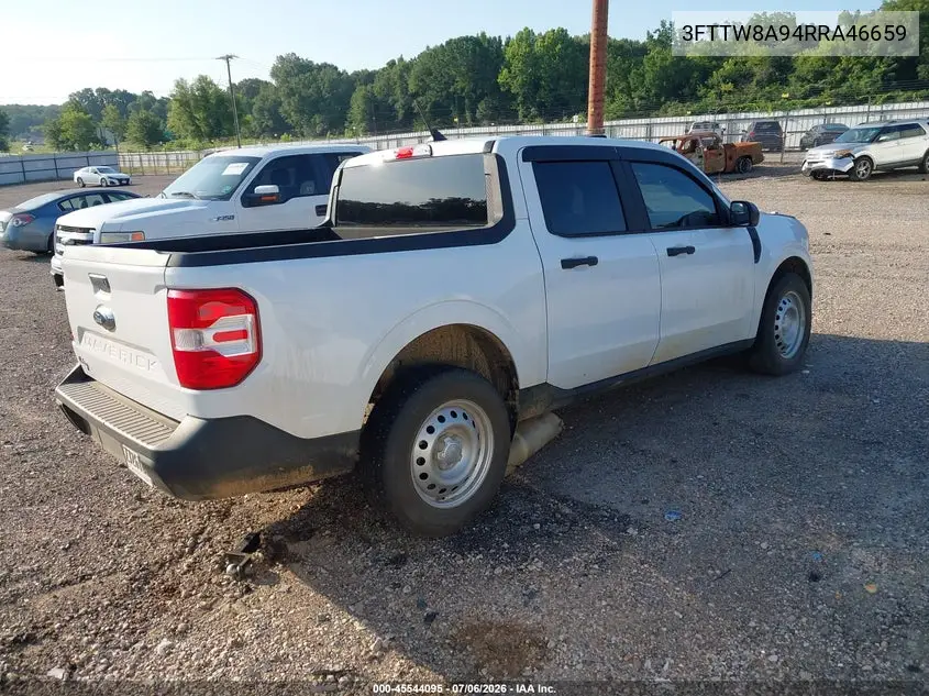 2024 Ford Maverick Xl VIN: 3FTTW8A94RRA46659 Lot: 45544095