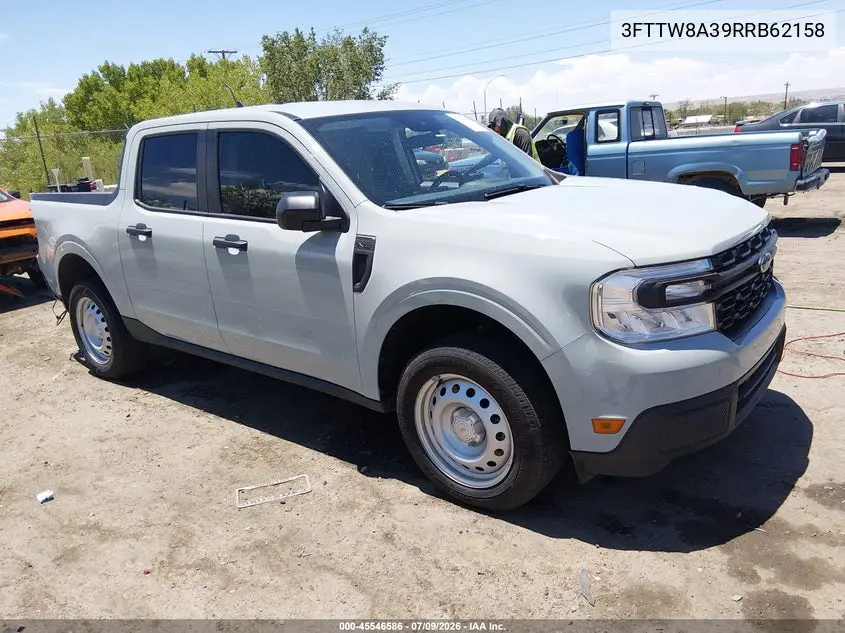 2024 Ford Maverick Xl VIN: 3FTTW8A39RRB62158 Lot: 45546586