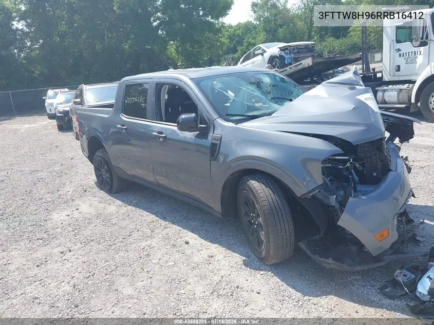 2024 Ford Maverick Xlt VIN: 3FTTW8H96RRB16412 Lot: 45556285