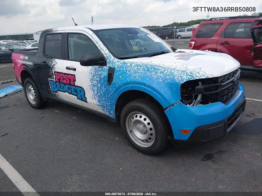 2024 Ford Maverick Xl VIN: 3FTTW8A36RRB50808 Lot: 45579274