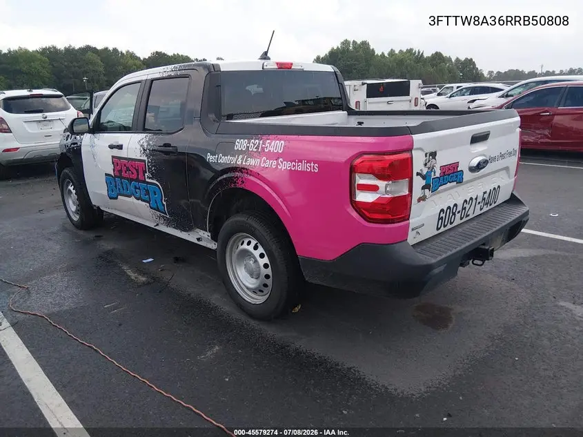 2024 Ford Maverick Xl VIN: 3FTTW8A36RRB50808 Lot: 45579274