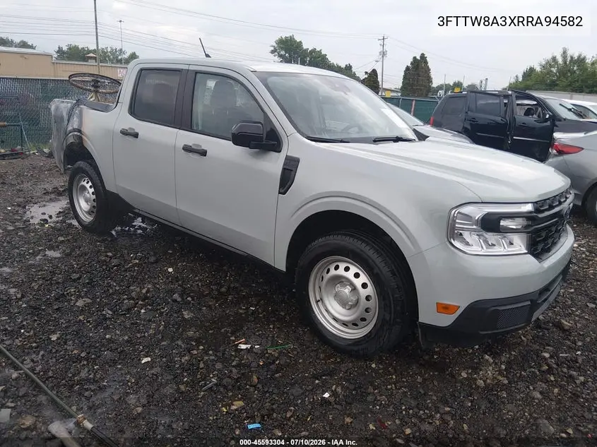 2024 Ford Maverick Xl VIN: 3FTTW8A3XRRA94582 Lot: 45593304