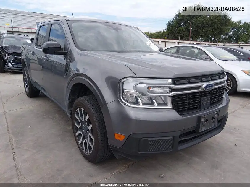 2024 Ford Maverick Lariat VIN: 3FTTW8M32RRA08628 Lot: 45607315