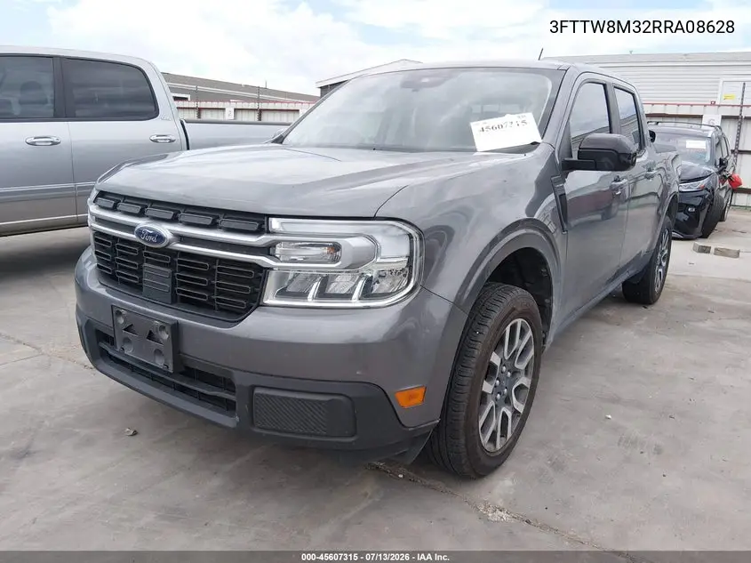 2024 Ford Maverick Lariat VIN: 3FTTW8M32RRA08628 Lot: 45607315