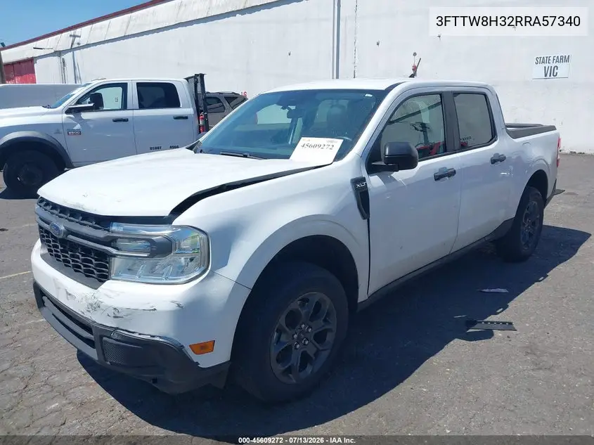 2024 Ford Maverick Xlt VIN: 3FTTW8H32RRA57340 Lot: 45609272
