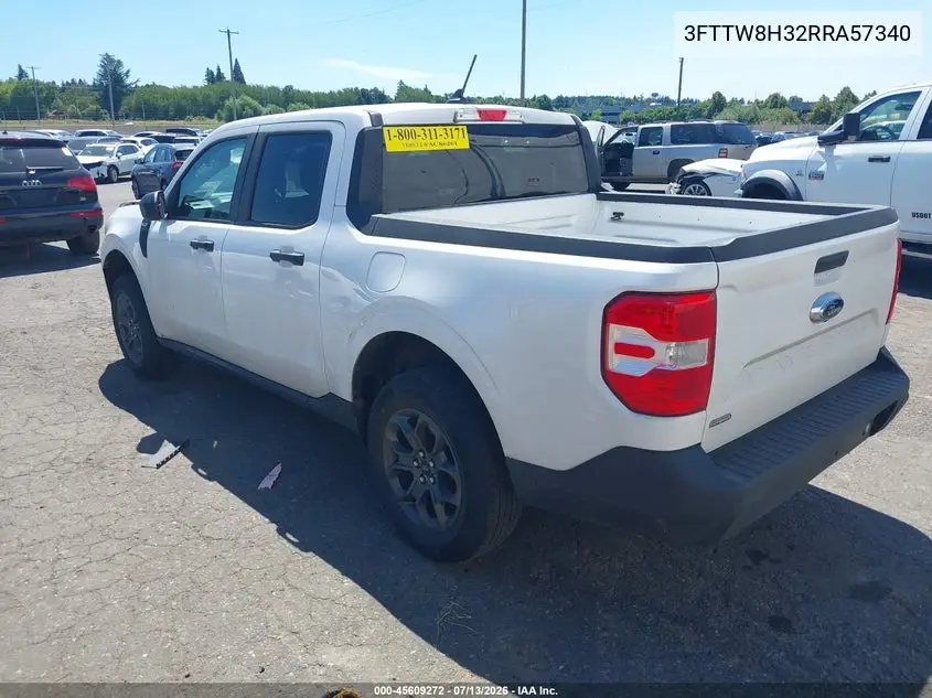 2024 Ford Maverick Xlt VIN: 3FTTW8H32RRA57340 Lot: 45609272