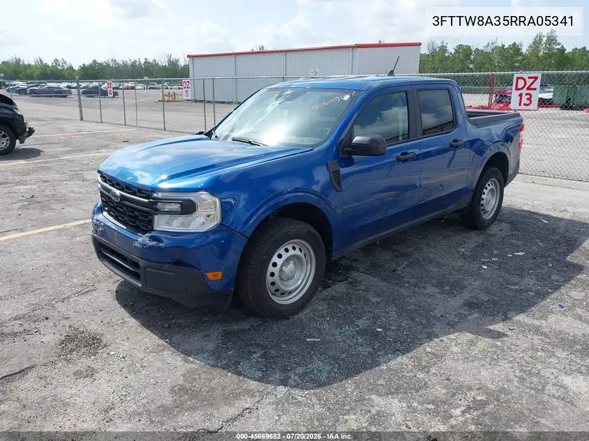 2024 Ford Maverick Xl VIN: 3FTTW8A35RRA05341 Lot: 45669682