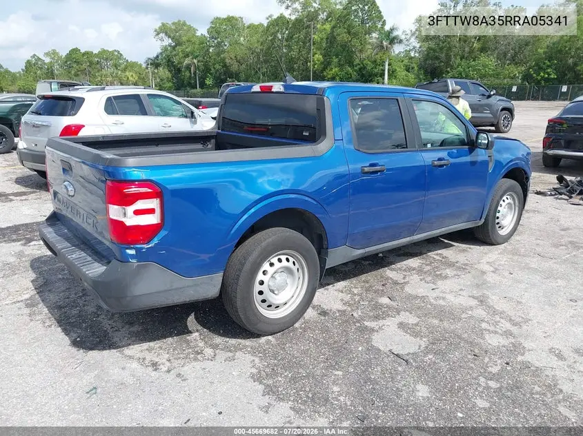 2024 Ford Maverick Xl VIN: 3FTTW8A35RRA05341 Lot: 45669682