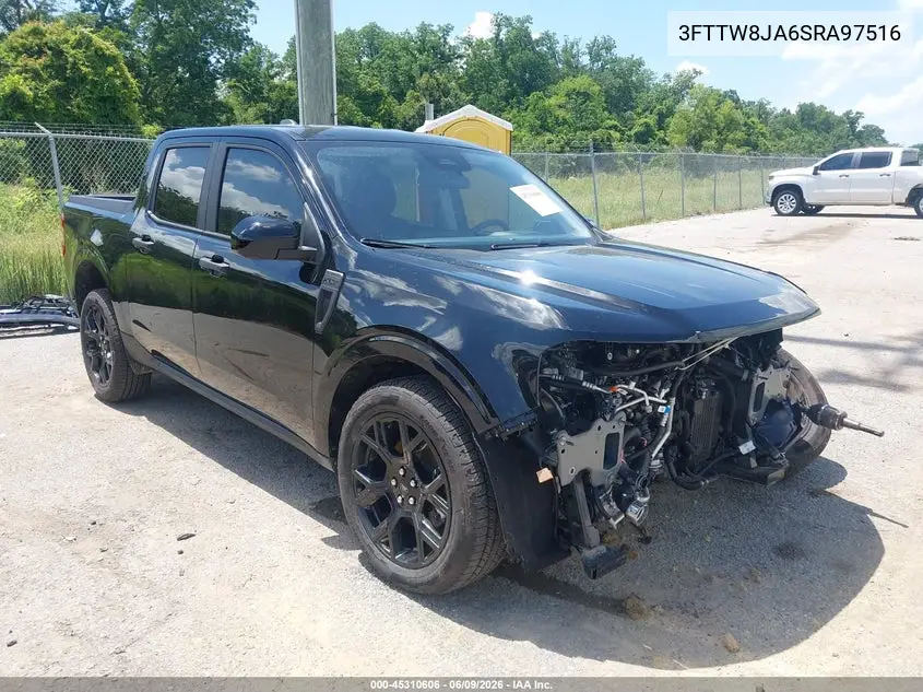 2025 Ford Maverick Xlt VIN: 3FTTW8JA6SRA97516 Lot: 45310606