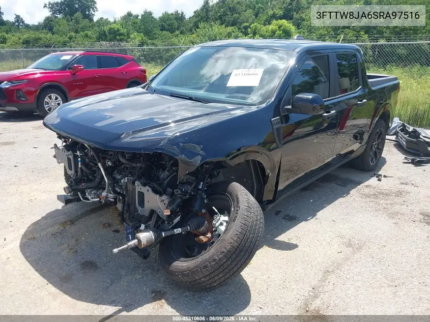 2025 Ford Maverick Xlt VIN: 3FTTW8JA6SRA97516 Lot: 45310606