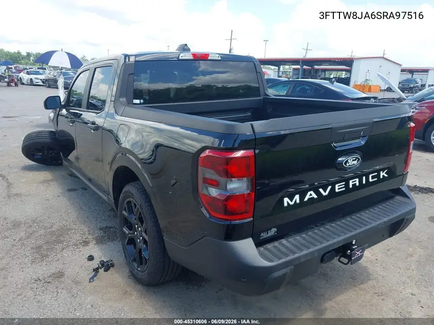2025 Ford Maverick Xlt VIN: 3FTTW8JA6SRA97516 Lot: 45310606