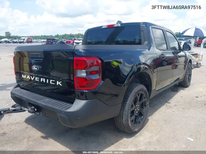 2025 Ford Maverick Xlt VIN: 3FTTW8JA6SRA97516 Lot: 45310606