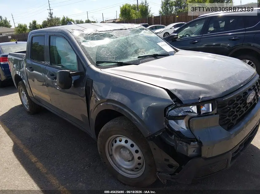 2025 Ford Maverick Xl VIN: 3FTTW8B30SRB73389 Lot: 45425490