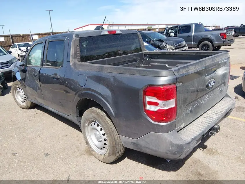 2025 Ford Maverick Xl VIN: 3FTTW8B30SRB73389 Lot: 45425490