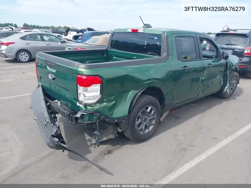 2025 Ford Maverick Xlt VIN: 3FTTW8H32SRA76279 Lot: 45451676