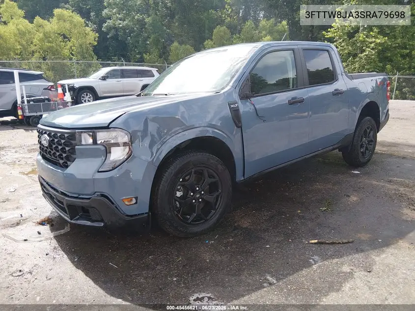 2025 Ford Maverick Xlt VIN: 3FTTW8JA3SRA79698 Lot: 45456621