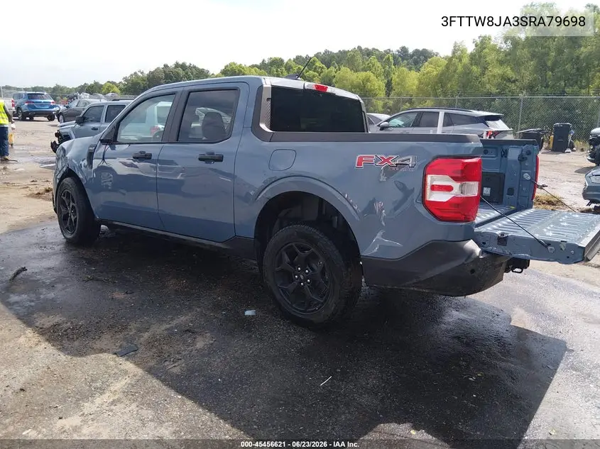 2025 Ford Maverick Xlt VIN: 3FTTW8JA3SRA79698 Lot: 45456621