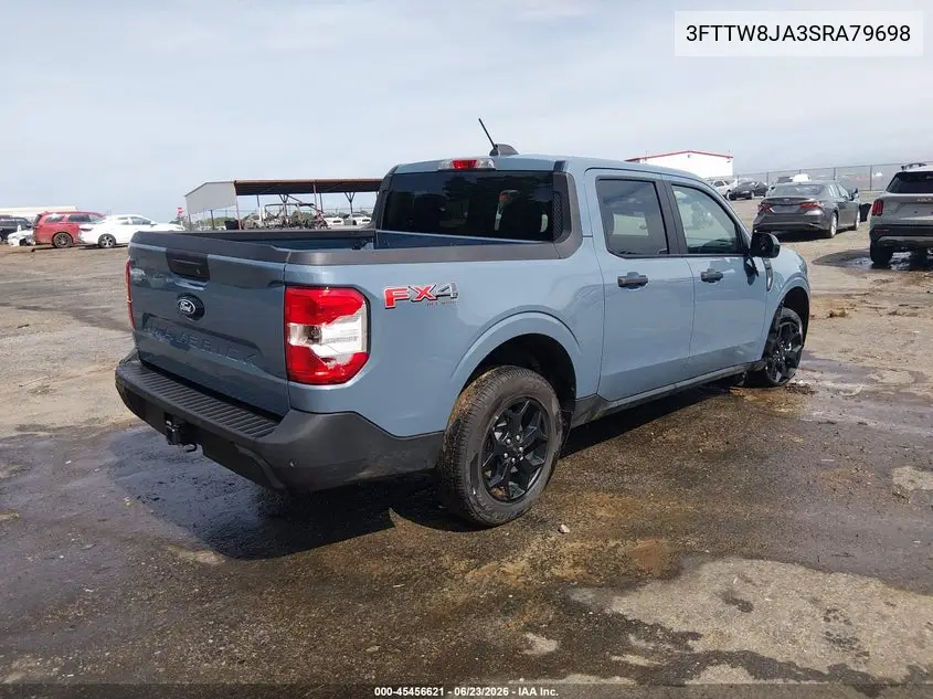 2025 Ford Maverick Xlt VIN: 3FTTW8JA3SRA79698 Lot: 45456621