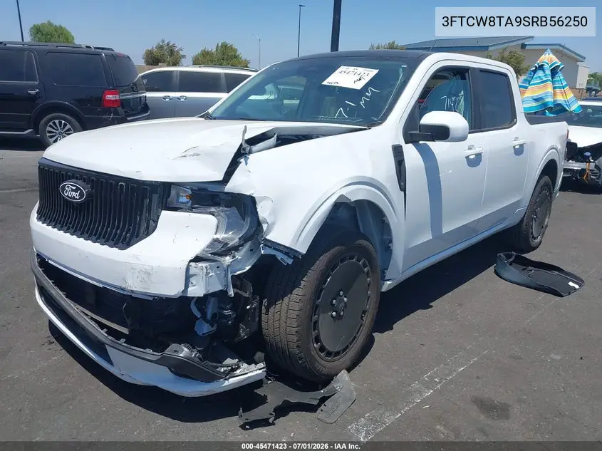 2025 Ford Maverick Lobo Standard VIN: 3FTCW8TA9SRB56250 Lot: 45471423