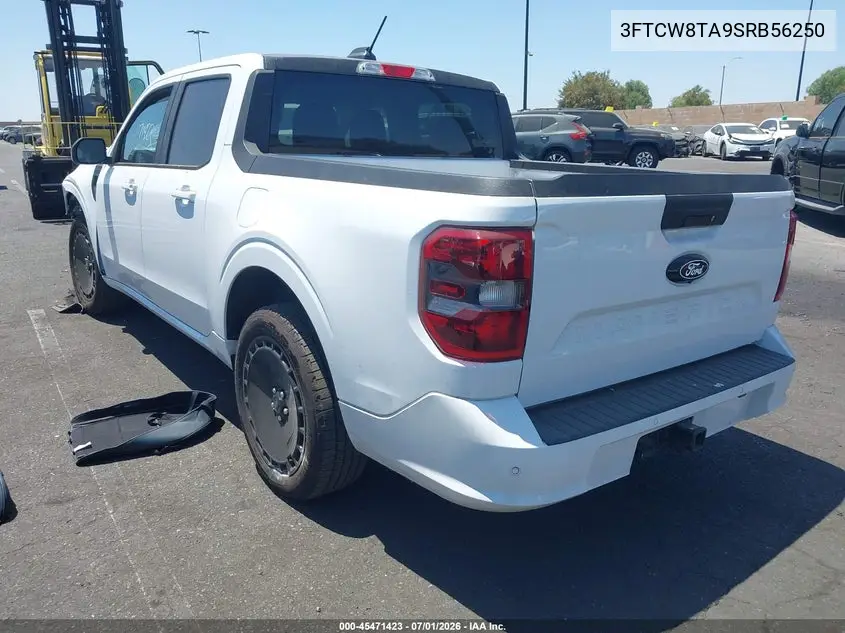 2025 Ford Maverick Lobo Standard VIN: 3FTCW8TA9SRB56250 Lot: 45471423