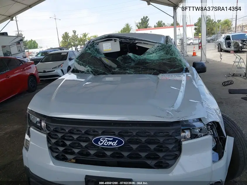 2025 Ford Maverick Xl VIN: 3FTTW8A37SRA14354 Lot: 45501200