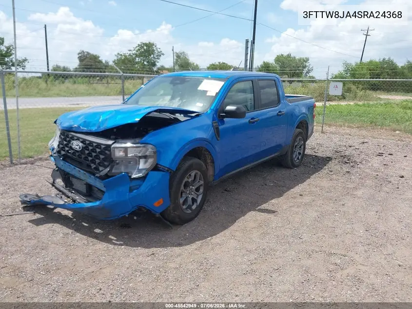 2025 Ford Maverick Xlt VIN: 3FTTW8JA4SRA24368 Lot: 45542949
