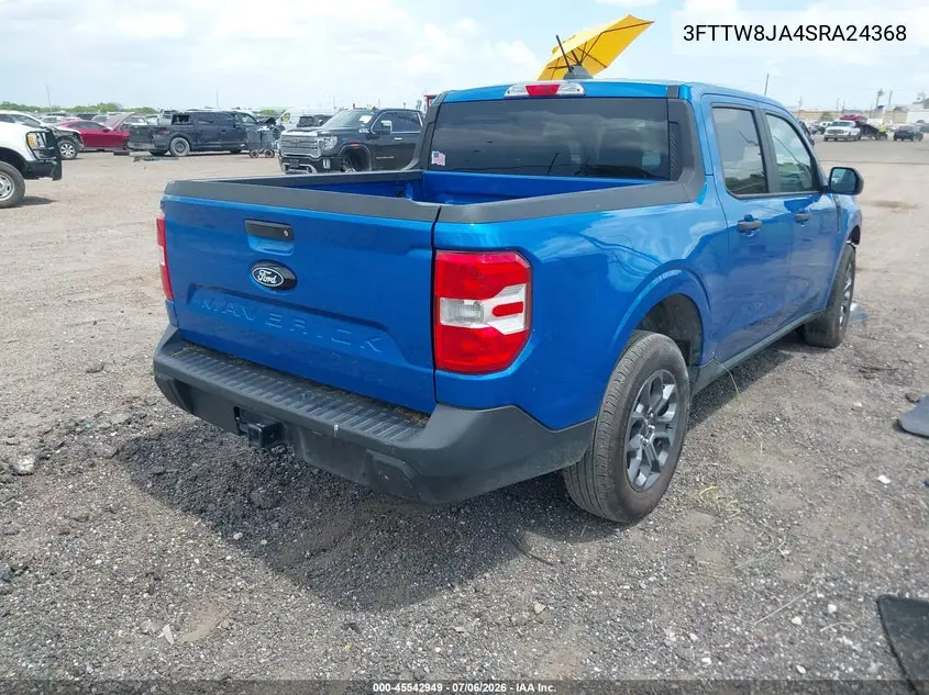 2025 Ford Maverick Xlt VIN: 3FTTW8JA4SRA24368 Lot: 45542949