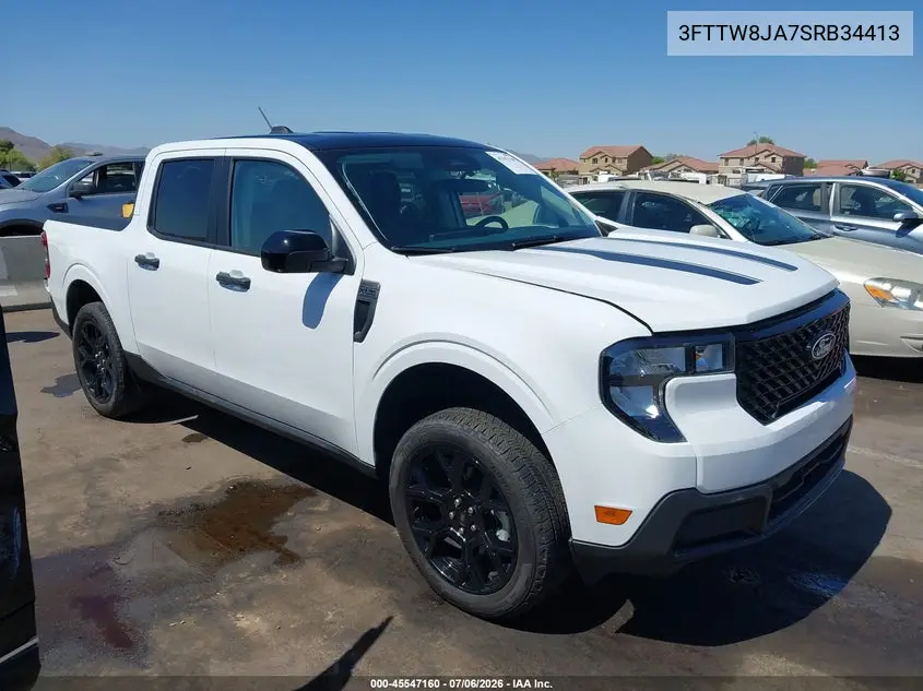 2025 Ford Maverick Xlt VIN: 3FTTW8JA7SRB34413 Lot: 45547160