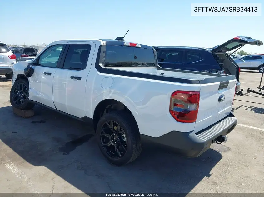 2025 Ford Maverick Xlt VIN: 3FTTW8JA7SRB34413 Lot: 45547160