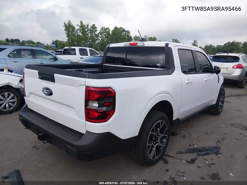 2025 Ford Maverick Lariat VIN: 3FTTW8SA9SRA95466 Lot: 45553193