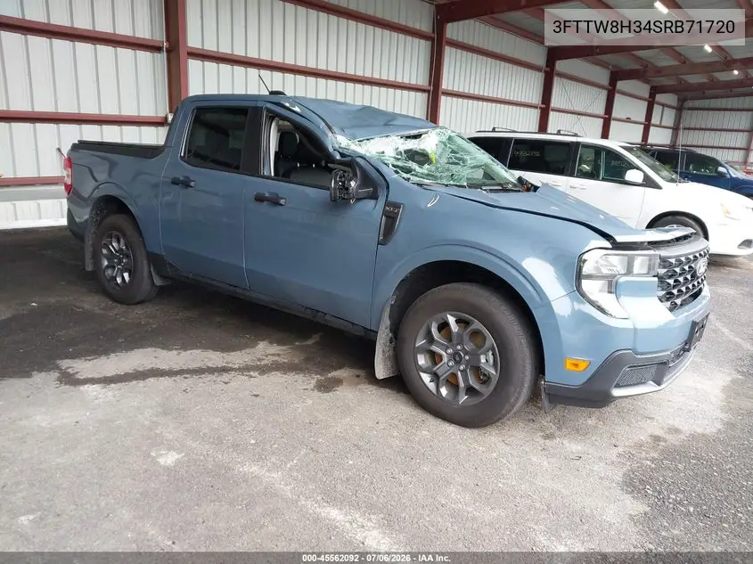 2025 Ford Maverick Xlt VIN: 3FTTW8H34SRB71720 Lot: 45562092