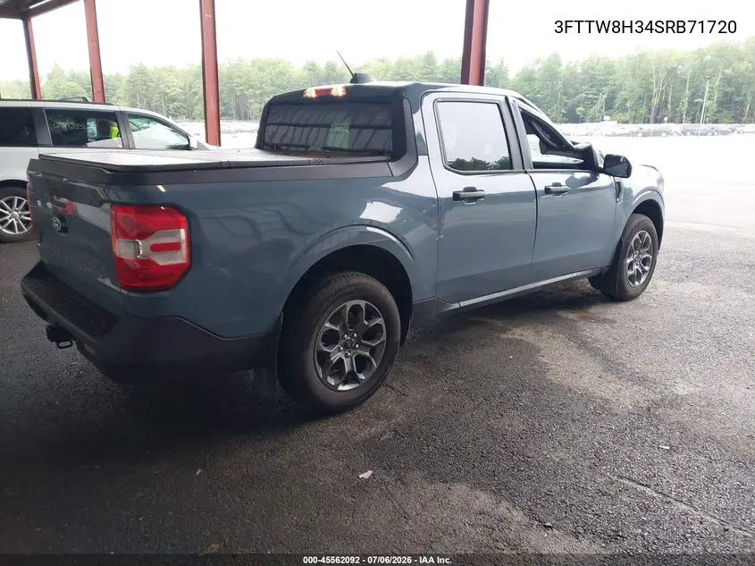 2025 Ford Maverick Xlt VIN: 3FTTW8H34SRB71720 Lot: 45562092