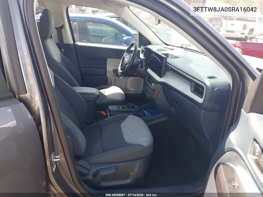 2025 Ford Maverick Xlt VIN: 3FTTW8JA0SRA16042 Lot: 45586087