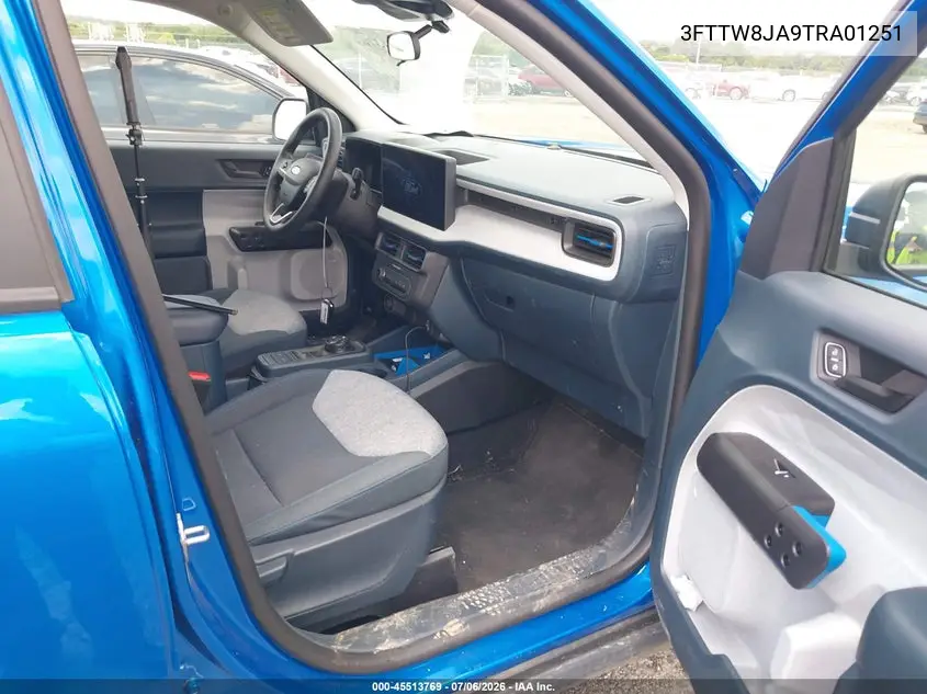 2026 Ford Maverick Xlt VIN: 3FTTW8JA9TRA01251 Lot: 45546167