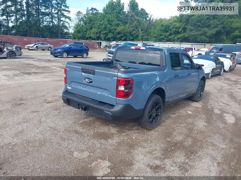 2026 Ford Maverick Xlt VIN: 3FTTW8JA1TRA39931 Lot: 45552708