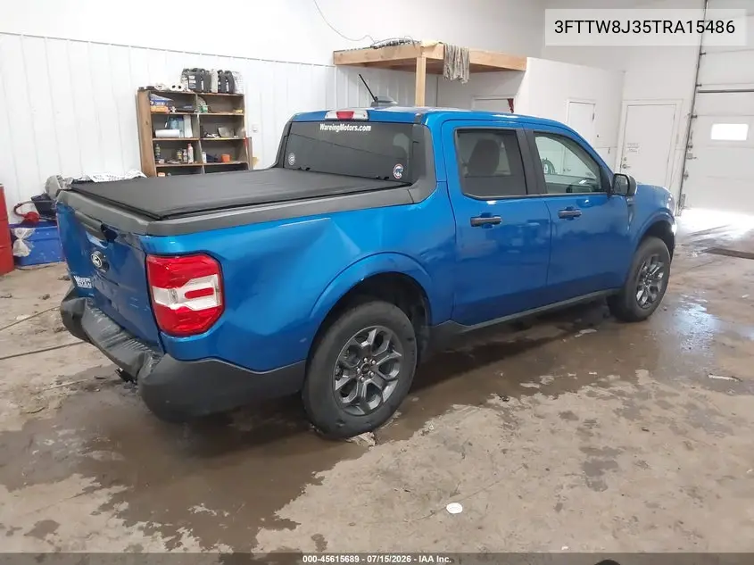 2026 Ford Maverick Xlt VIN: 3FTTW8J35TRA15486 Lot: 45615689