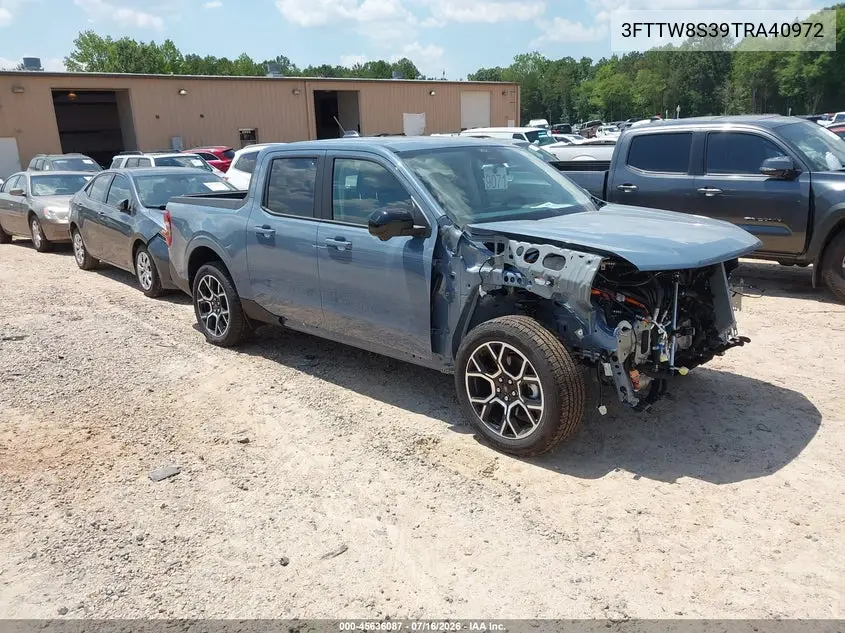 2026 Ford Maverick Lariat VIN: 3FTTW8S39TRA40972 Lot: 45636087